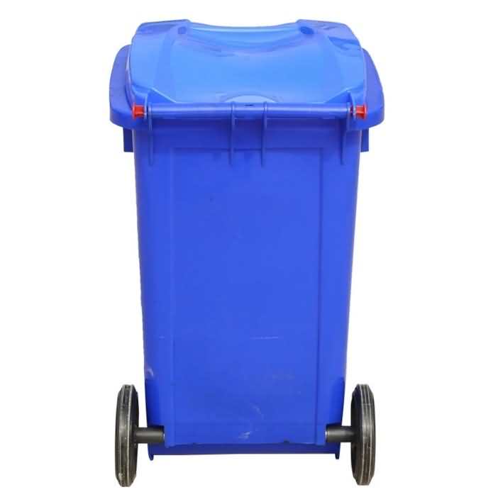 Wheeled trash can