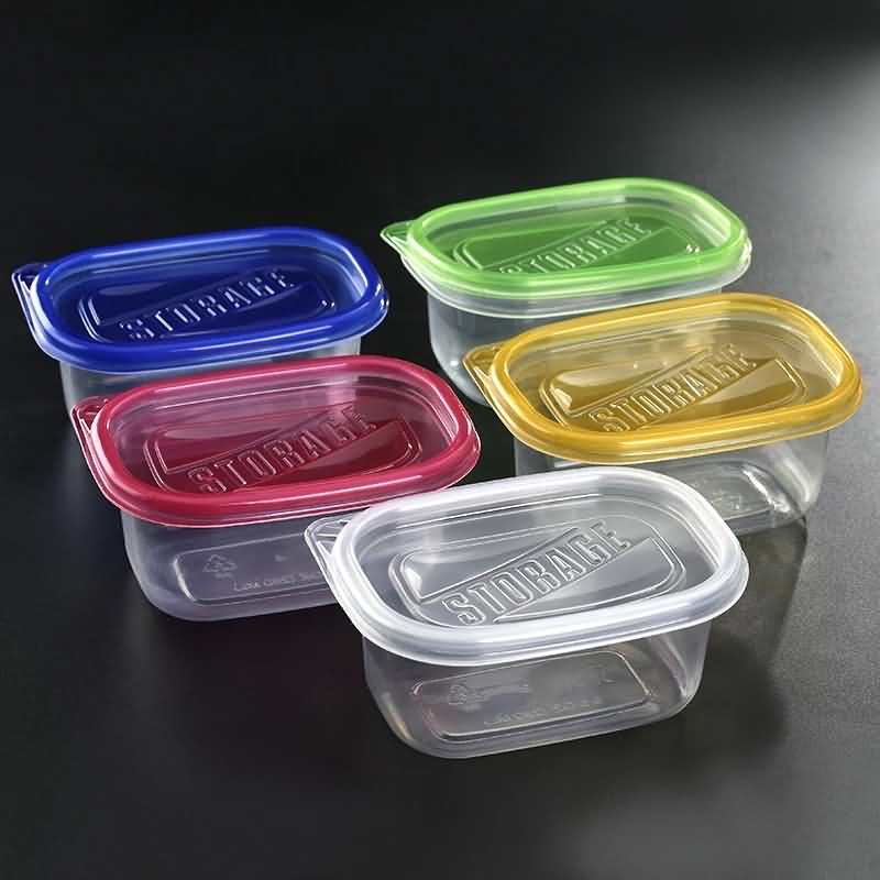 Five-color takeout box